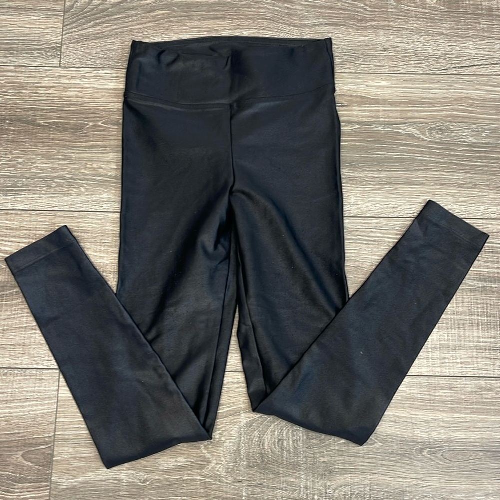 KORAL black lustrous leggings size x-small